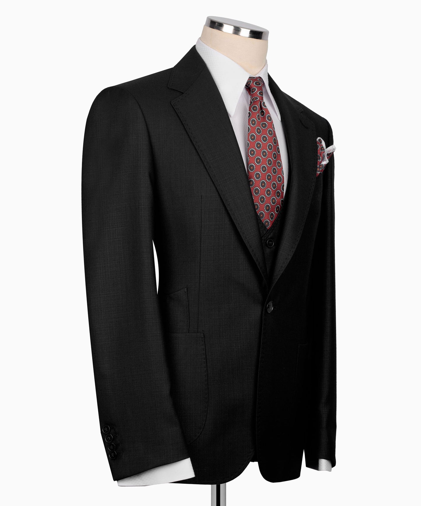 Plaid Three Piece Suit