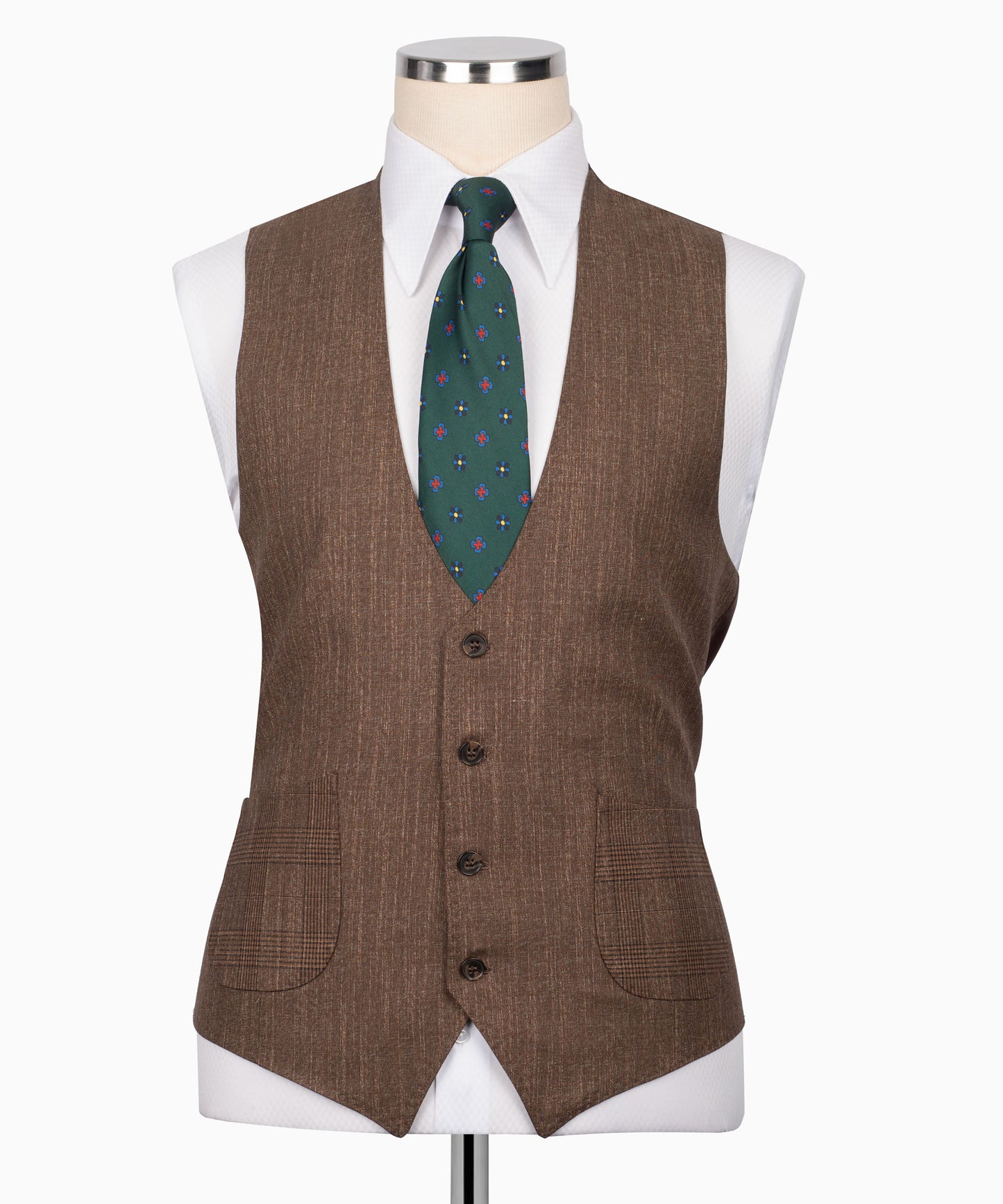 Plaid Three Piece Suit