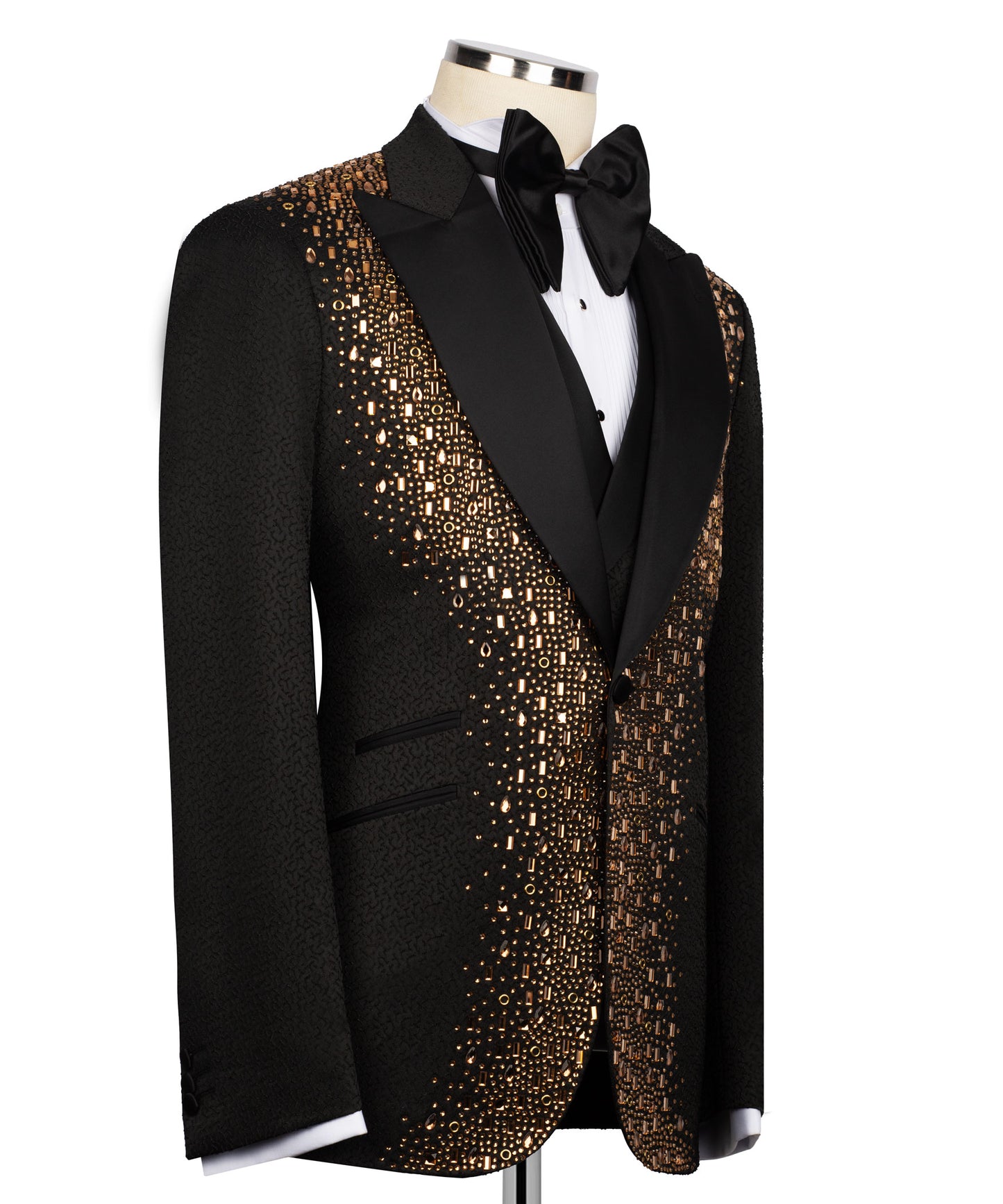 Gold Embroidered Tuxedo