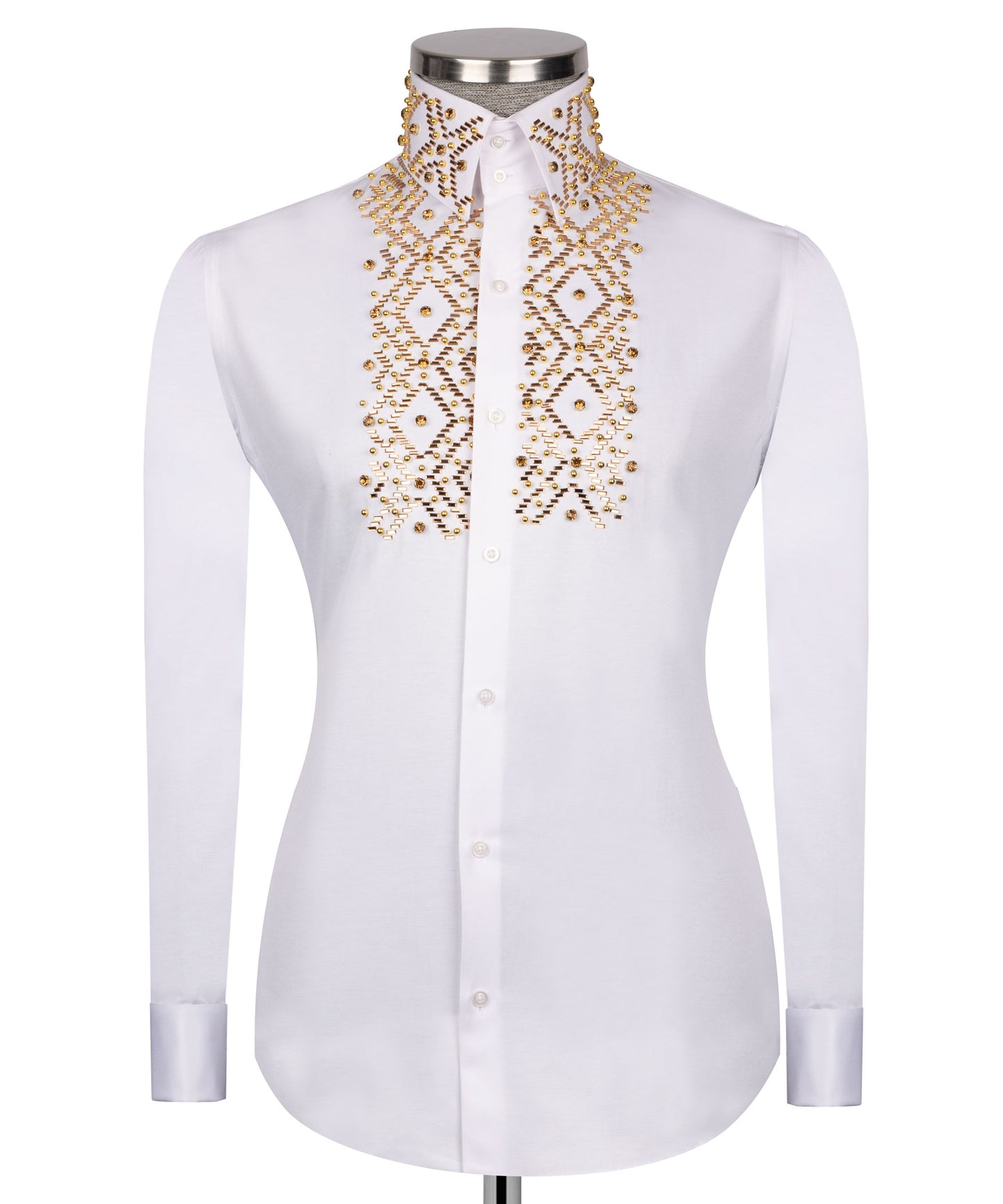 Embroidered White Shirt